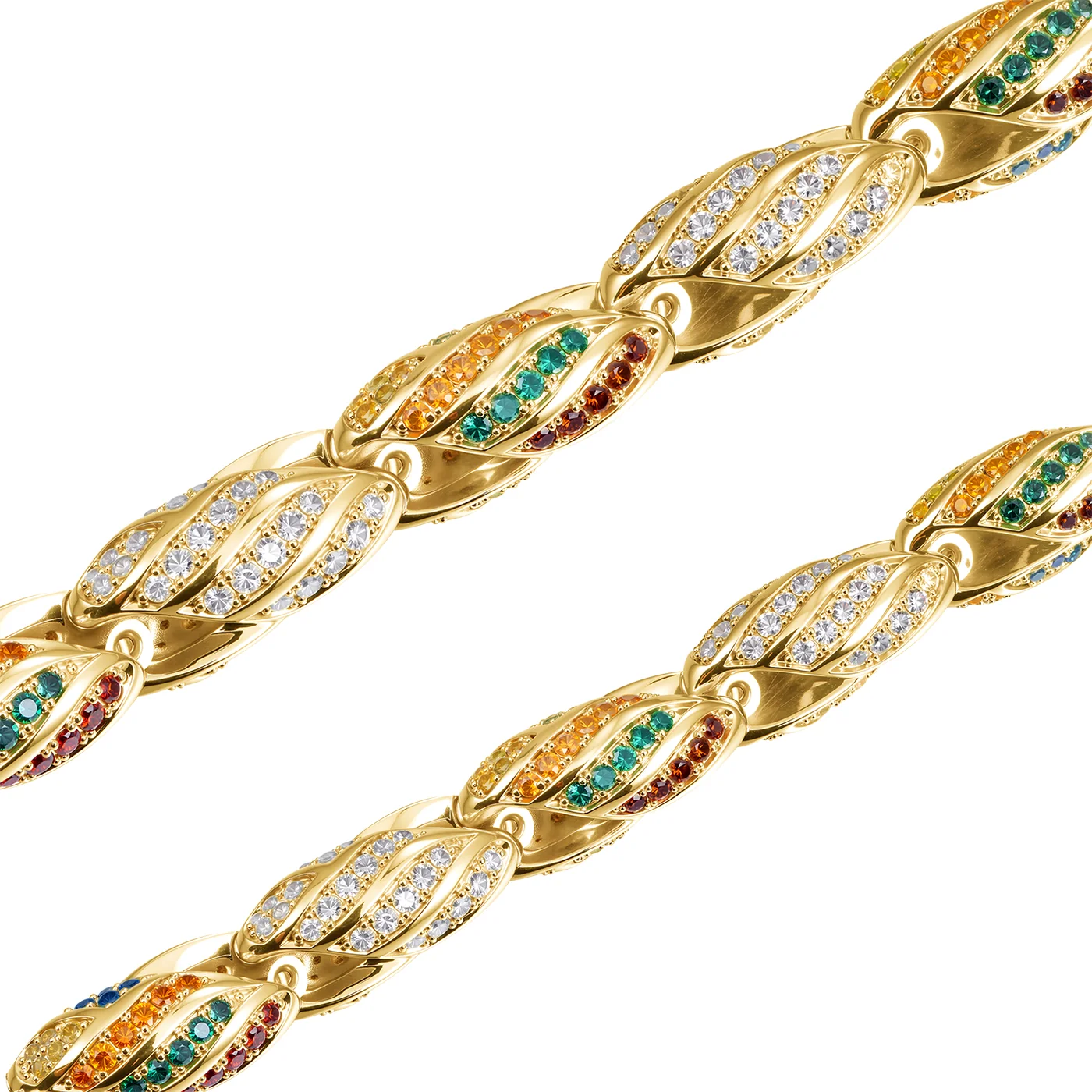 COOGI Twisted Rope Bracelet "The Outback"- Yellow Gold Plated - Image 5