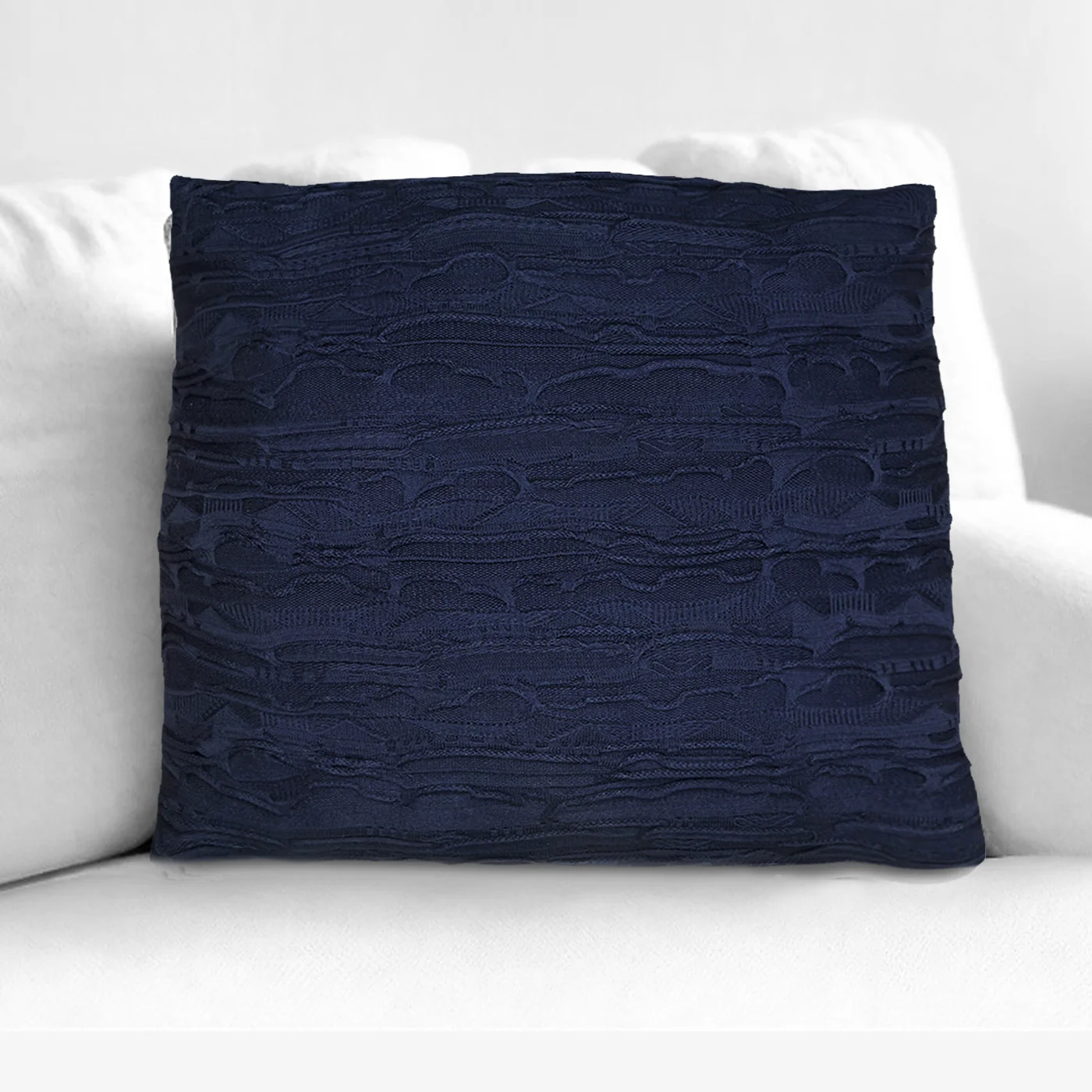 New - COOGI Navy Pillow - 18 x 18 Inch - Image 2