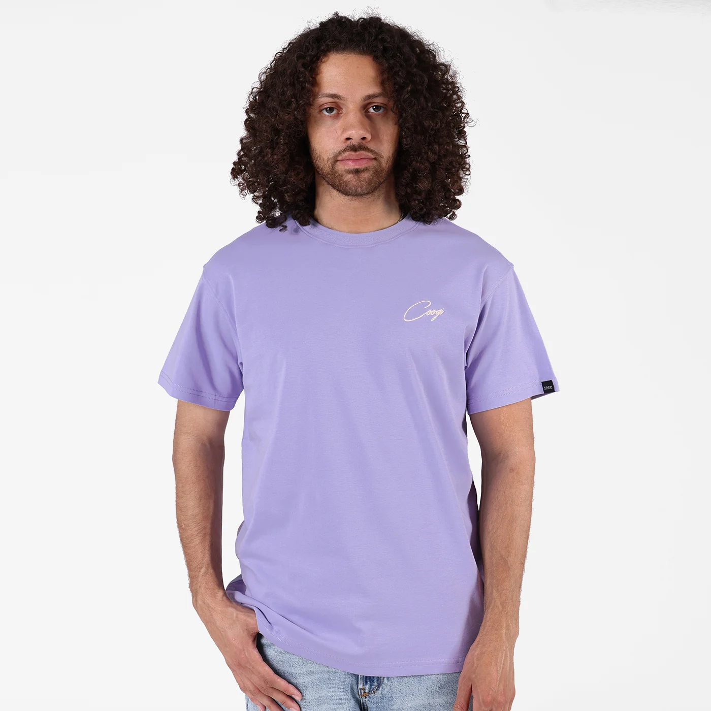New - COOGI Script Tee - Light Blue - Image 3