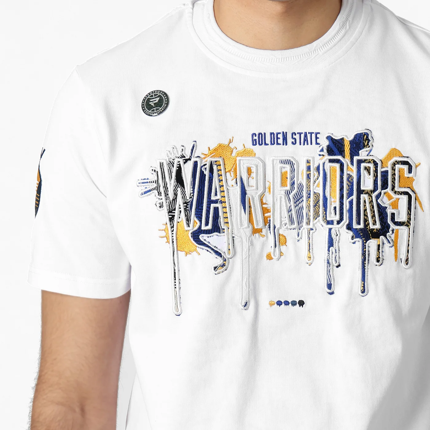New - COOGI X NBA X Protege - Golden State Warriors Tee - Image 3
