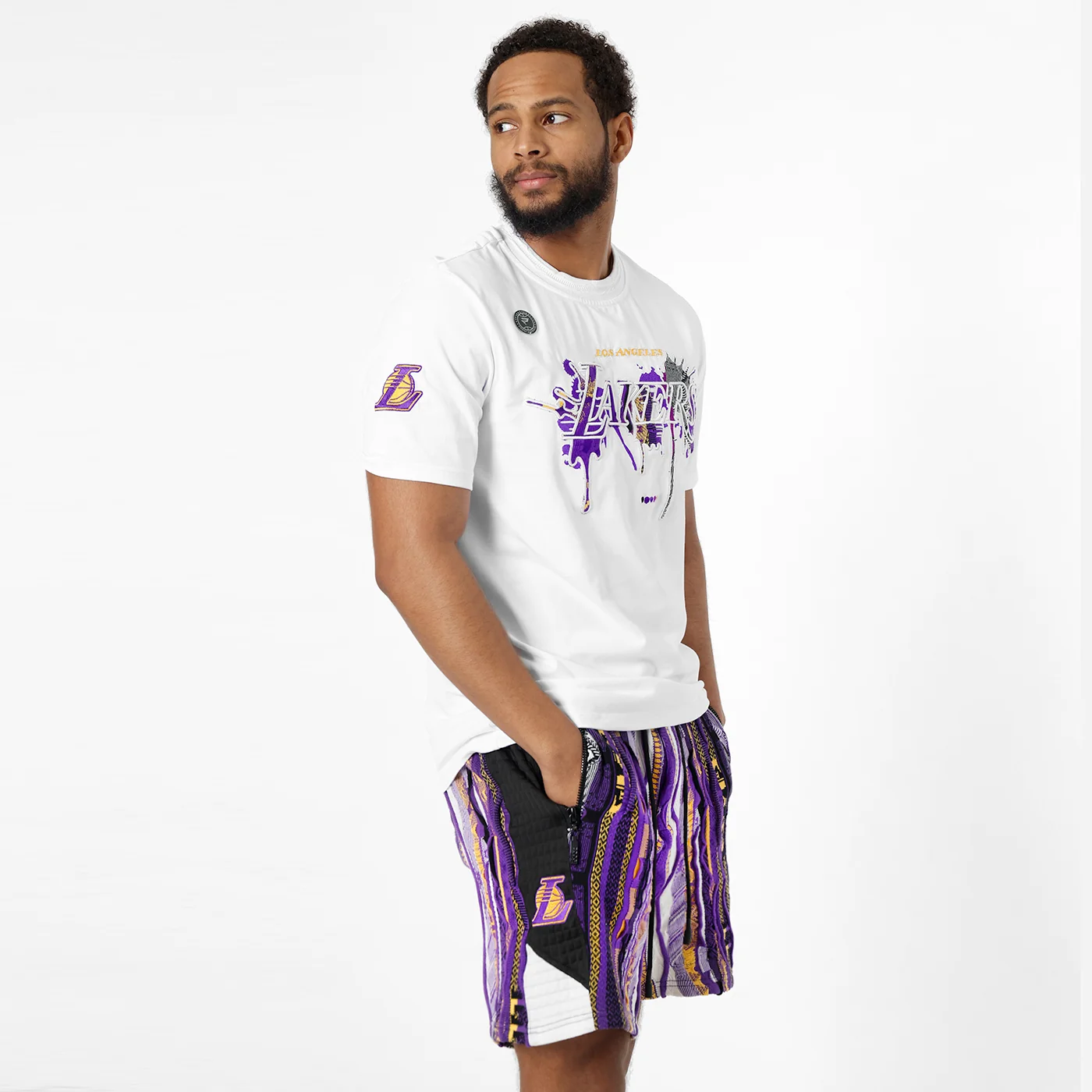 New - COOGI X NBA X Protege - Lakers Tee - Image 3